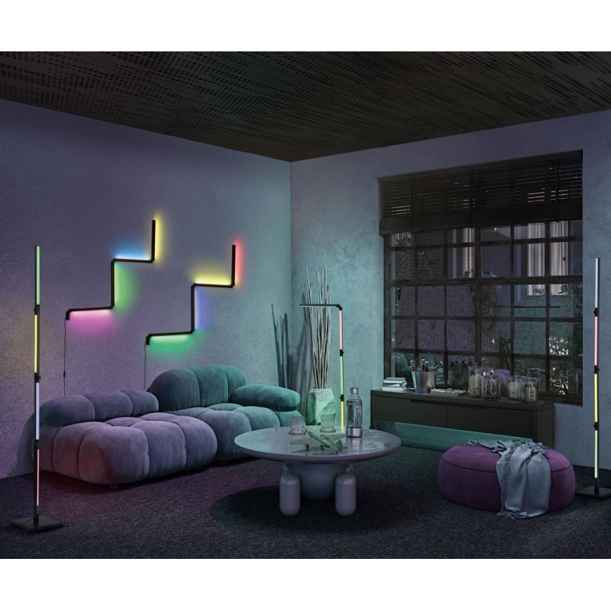 Ledvance - Светодиодный RGBW-торшер с регулированием яркости 2в1 SMART+ MAGIC LED/24W/230V Wi-Fi