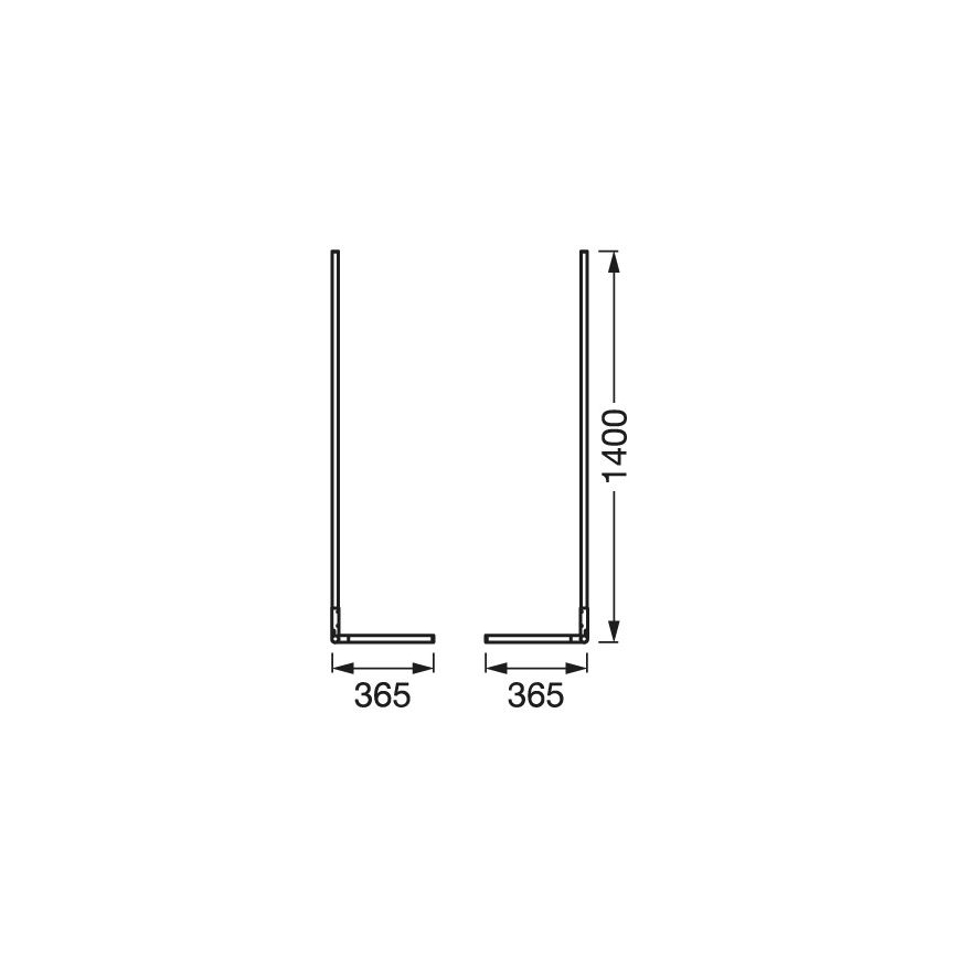 Ledvance - Светодиодный RGBW-торшер с регулированием яркости SMART+ FLOOR LED/14W/230V 2700-6500K Wi-Fi + дистанционное управление