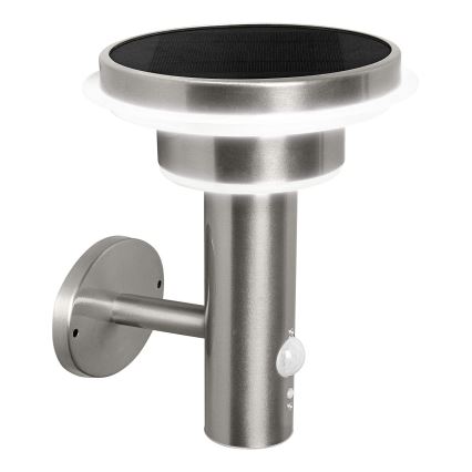 Ledvance - Светодиодный светильник на солнечной батарее с регулированием яркости, датчиком движения и освещенности CIRCLE LED/6W/3,2V 2200 mAh IP44