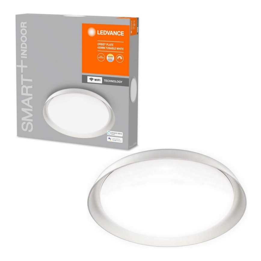 Ledvance - Светодиодный светильник с регулированием яркости SMART+ PLATE LED/24W/230V 3000K-6500K Wi-Fi