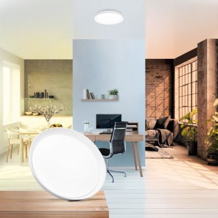 Ledvance - Светодиодный потолочный светильник с регулированием яркости SUN@HOME ORBIS LED/26W/230V 2200-5000K CRI 95 Wi-Fi