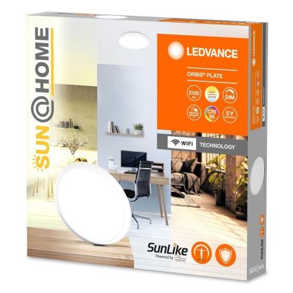 Ledvance - Светодиодный потолочный светильник с регулированием яркости SUN@HOME ORBIS LED/26W/230V 2200-5000K CRI 95 Wi-Fi