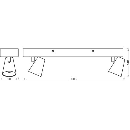 Ledvance - Светодиодный точечный светильник DECOR NEPTUNE LED/20W/230V