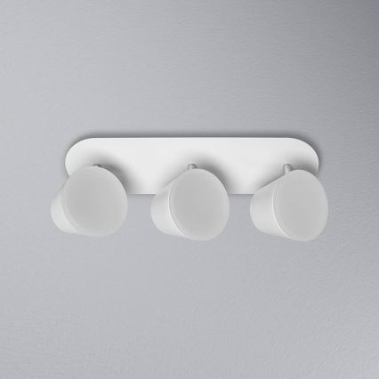 Ledvance - Светодиодный точечный светильник для ванной комнаты SPOT 3xLED/7W/230V IP44 3000/4000K CRI 90 Ra