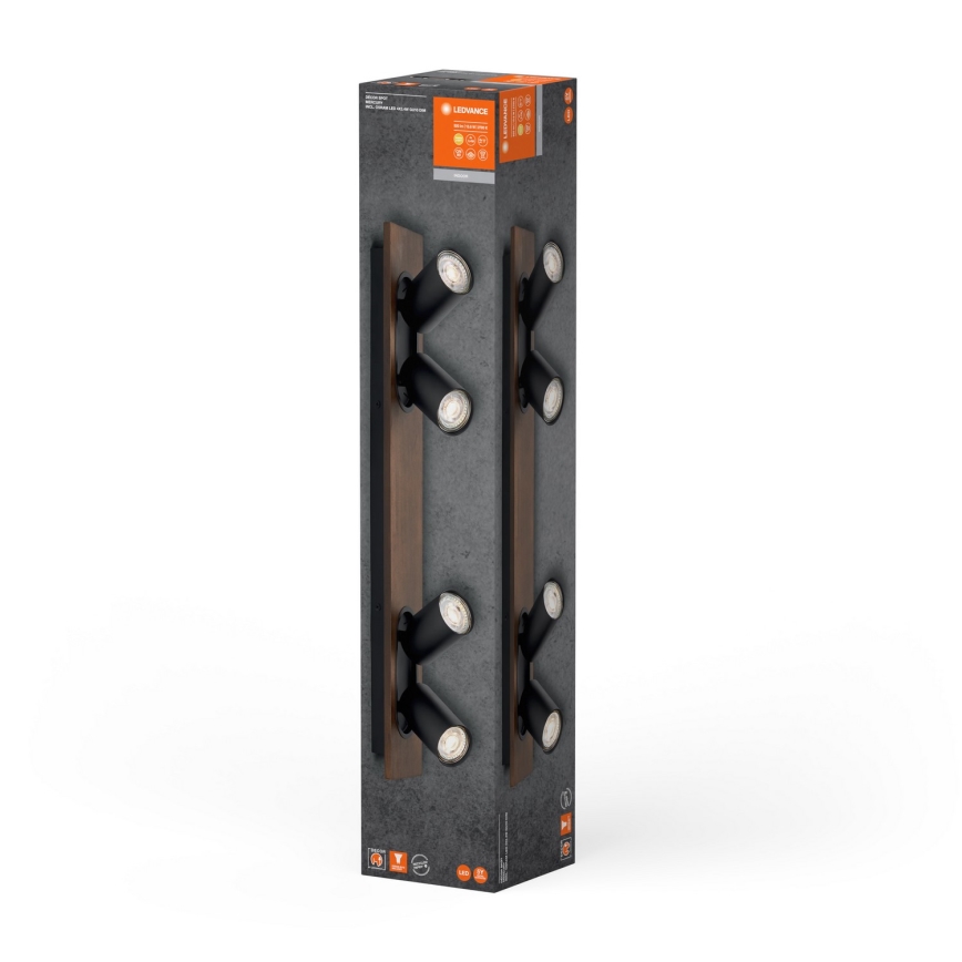 Ledvance - Светодиодный точечный светильник DECOR MERCURY 4xGU10/3,4W/230V