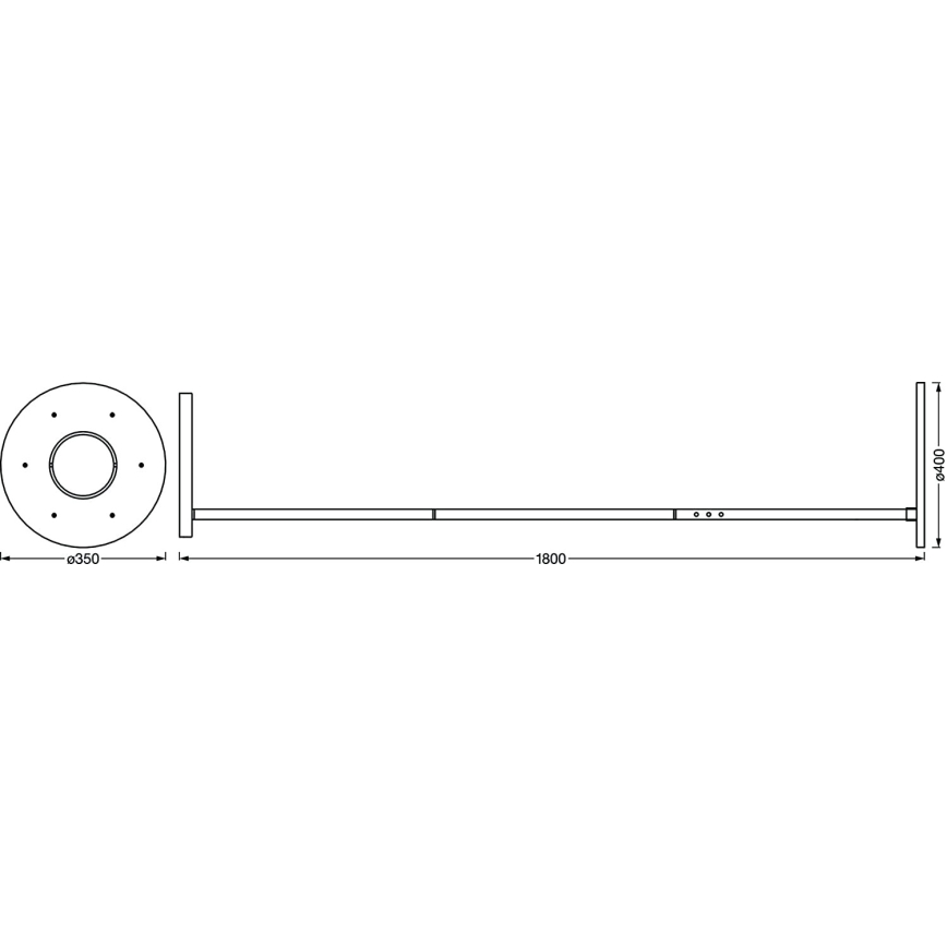Ledvance - Светодиодный торшер с регулированием яркости SUN@HOME LED/36W/230V 2200-5000K CRI 95 Wi-Fi