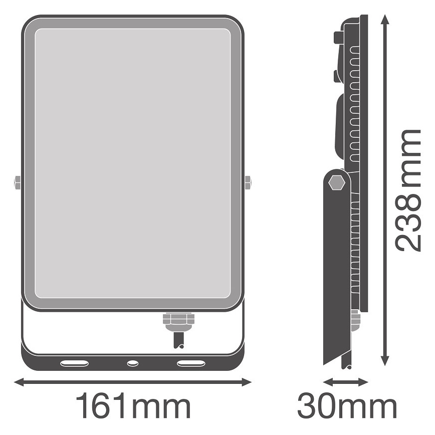 Ledvance - Светодиодный уличный настенный прожектор FLOODLIGHT LED/50W/230V 6500K IP65