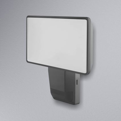 Ledvance - Светодиодный уличный настенный прожектор с датчиком FLOOD LED/27W/230V IP55