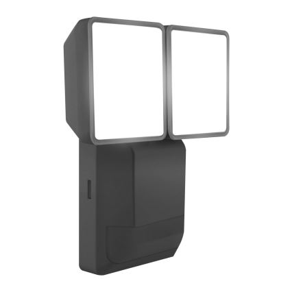 Ledvance - Светодиодный уличный настенный светильник с датчиком SPOT 2xLED/8W/230V IP55