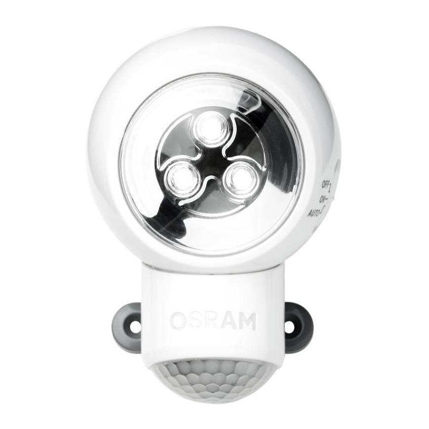 Ledvance - Светодиодный уличный навигационный светильник с датчиком SPYLUX LED/0,3W/4,5V IP4