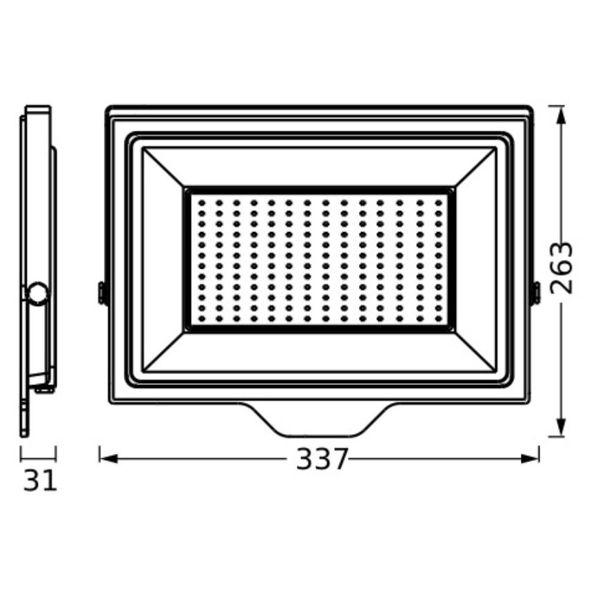 Ledvance - Светодиодный уличный прожектор FLOODLIGHT ESSENTIAL LED/150W/230V IP65