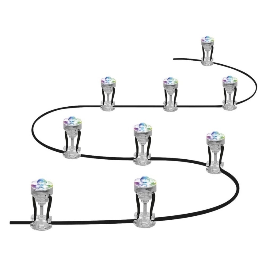 Ledvance - Светодиодный уличный RGB удлинительный набор SMART+ DOT 9xLED/2,5W/230V IP65 Wi-Fi