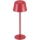 Ledvance - Светодиодная аккумуляторная настольная лампа с регулированием яркости TABLE LED/2,5W/5V IP54 красный