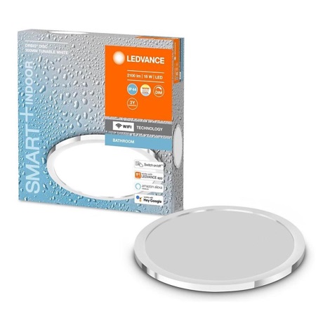 Ledvance - Светодиодный диммируемый светильник для ванной комнаты SMART+ DISC LED/18W/230V 3000-6500K Wi-Fi