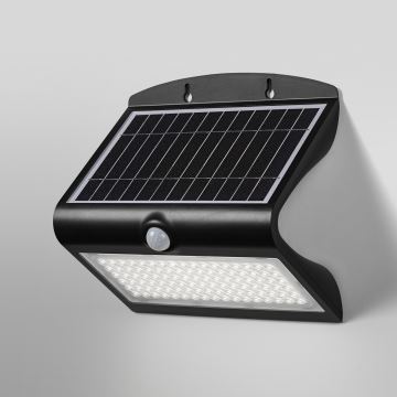 Ledvance - Светодиодный настенный светильник на солнечной батарее с датчиком BUTTERFLY LED/8W/3,7V IP65