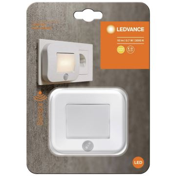Ledvance - Светодиодный ночник с датчиком LUNETTA LED/0,7W/230V 3000K