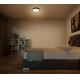 Ledvance - Светодиодный потолочный светильник ORBIS SLIM LED/20W/230V черный