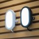 Ledvance - Светодиодный уличный настенный светильник BULKHEAD LED/6W/230V IP54 черный