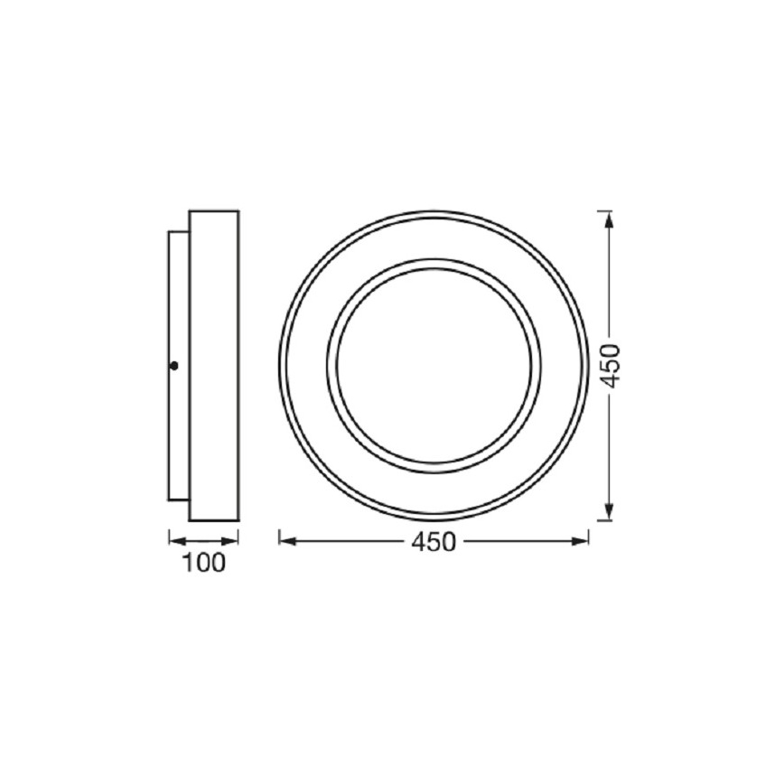 Ledvance-LED Димоване стельове світильник SUN@HOME CIRCULAR LED/18,5W/230V Wi-Fi