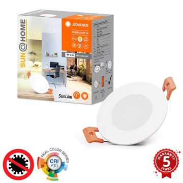 Ledvance - Світильник вбудований світлодіодний затемнюваний SUN@HOME LED/4,5W/230V 2200-5000 КРІ 95 Wi-Fi