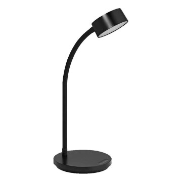 Ledvance - Світлодіодна регульована сенсорна настільна лампа OFFICE LED/4,8W/5V 3000-6500K чорна