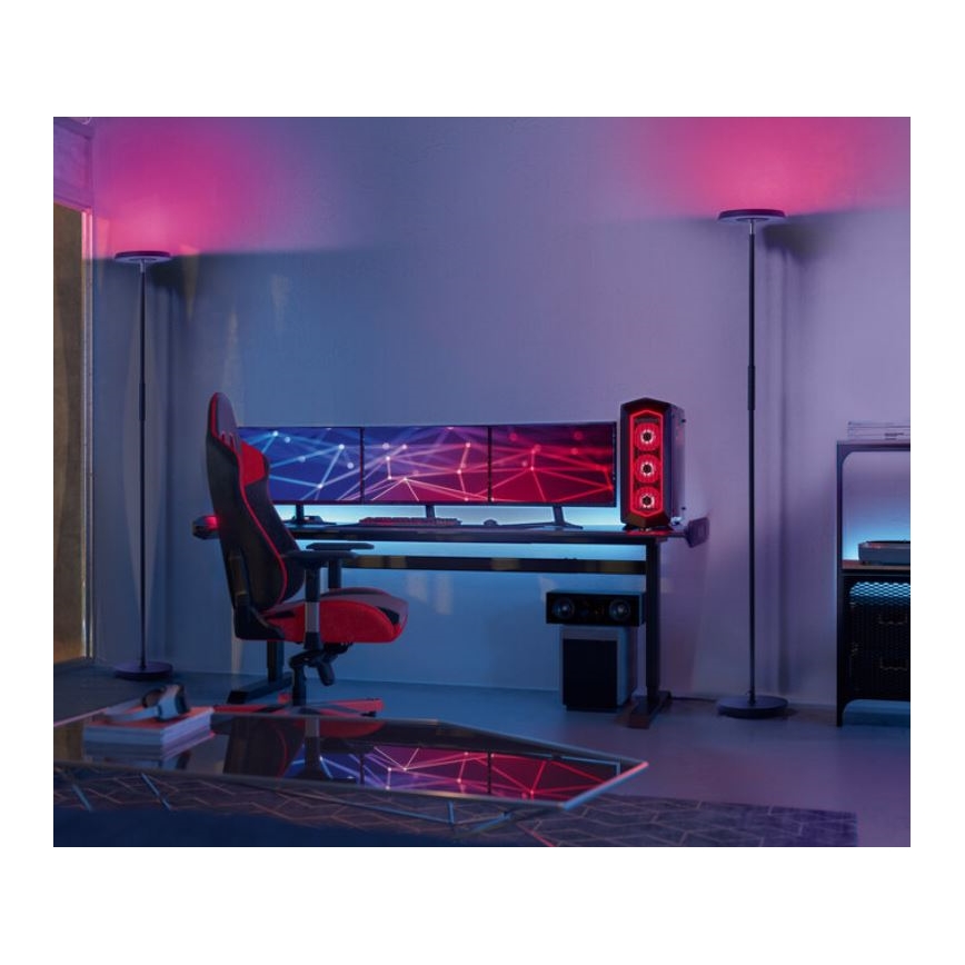 Ledvance - LED RGBW з регульованою яскравістю підлогова лампа SMART+ FLOOR LED/24W/230V 2700-5000K Wi-Fi