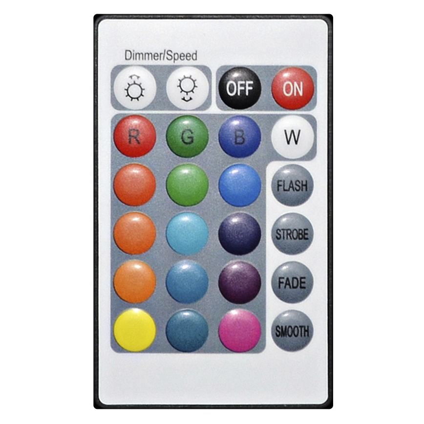 Ledvance - Світлодіодна RGBW стрічка з регулюванням яскравості FLEX 3м LED/10W/230V + пульт дистанційного керування