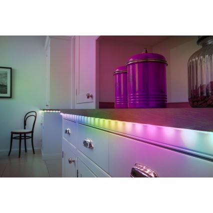 Ledvance - Світлодіодна RGBW стрічка з регулюванням яскравості FLEX 3м LED/10W/230V + пульт дистанційного керування