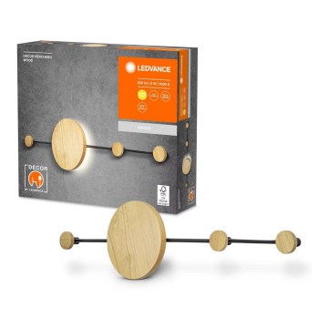Ledvance - Світлодіодний настінний світильник DECOR WOOD LED/6W/230V