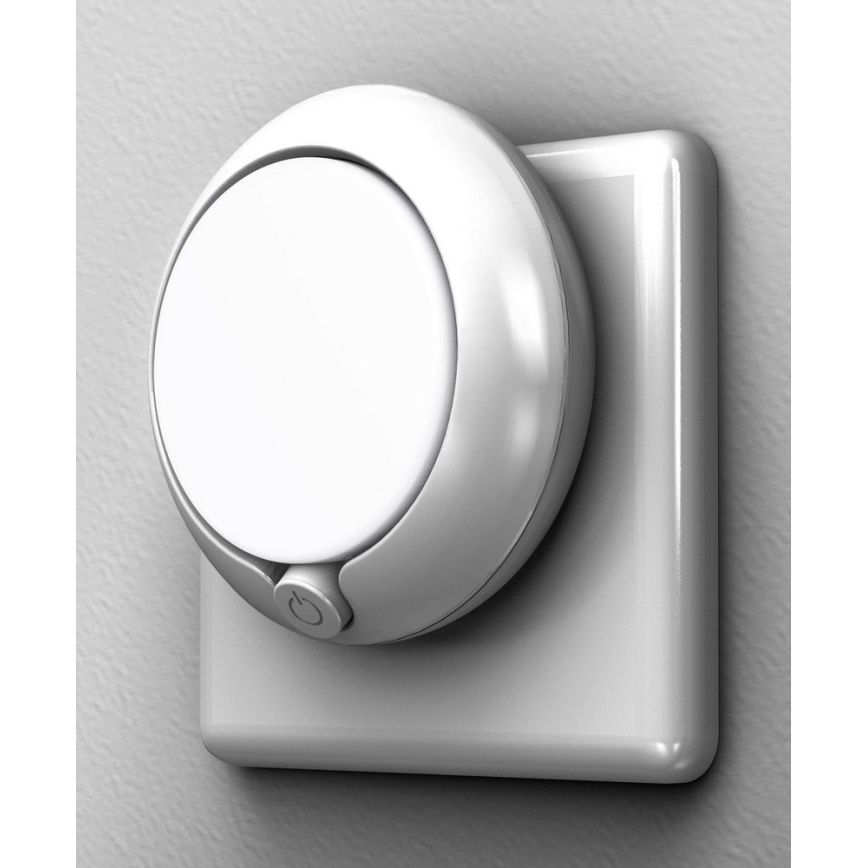 Ledvance - Світлодіодний нічник з датчиком LUNETTA LED/0,3W/230V 3000K