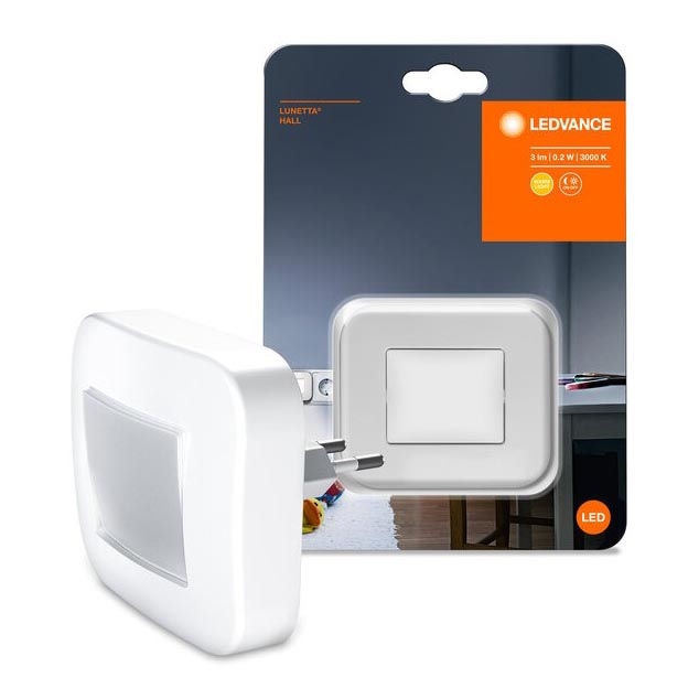 Ledvance - Світлодіодний нічник з сенсором LUNETTA LED/0,2W/230V 3000K