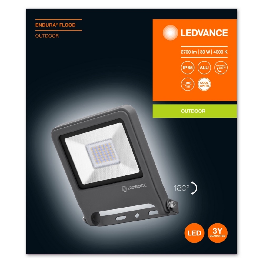 Ledvance - Світлодіодний прожектор ENDURA LED/30W/230V IP65