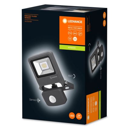 Ledvance - Світлодіодний прожектор ENDURA з датчиком LED/10W/230V IP44