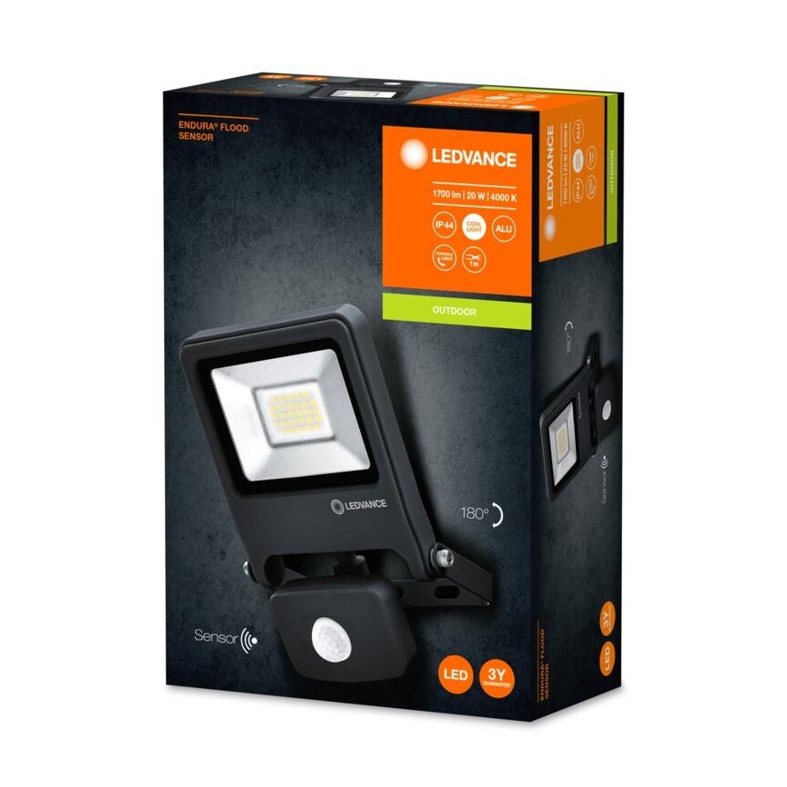 Ledvance - Світлодіодний прожектор ENDURA з датчиком LED/20W/230V IP44