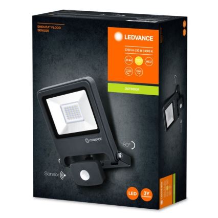 Ledvance - Світлодіодний прожектор з датчиком ENDURA LED/30W/230V IP44