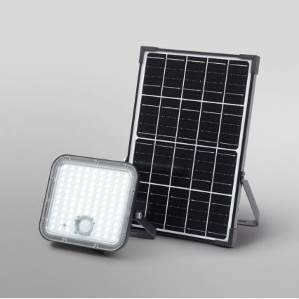 Ledvance - LED Прожектор з регулюванням яскравості на сонячній батареї з датчиком FLOOD SPLIT LED/30W/6,4V 5000 mAh IP65 + пульт дистанційного керування