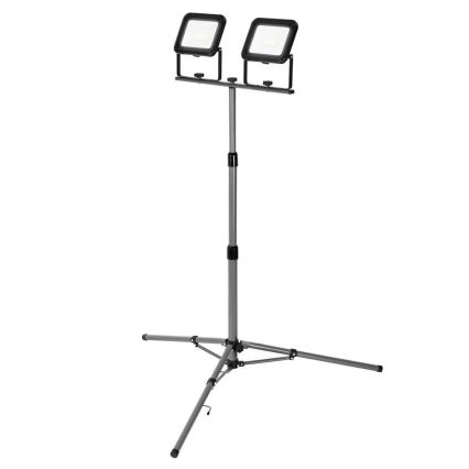 Ledvance - Вуличний світлодіодний прожектор з ручкою WORKLIGHT TRIPOD 2xLED/30W/230V 6500K IP65