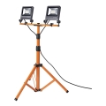 Ledvance - Світлодіодний прожектор з ручкою TRIPOD 2xLED/30W/230V IP65