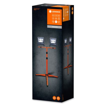 Ledvance - Світлодіодний прожектор з ручкою TRIPOD 2xLED/50W/230V IP65