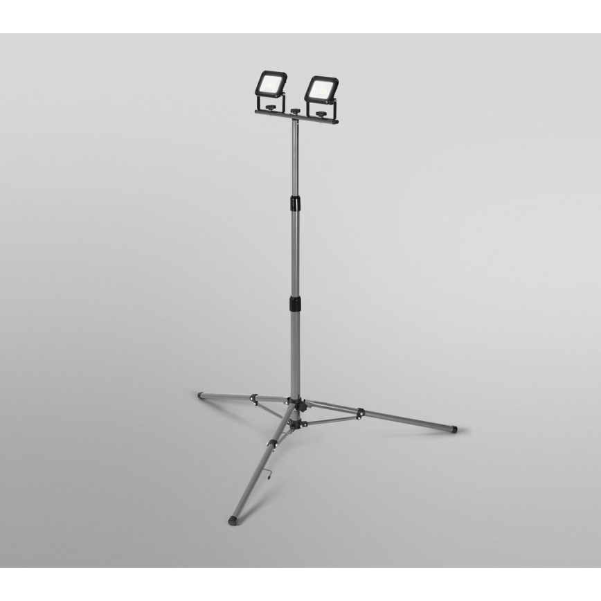 Ledvance - Вуличний світлодіодний прожектор з ручкою WORKLIGHT TRIPOD 2xLED/10W/230V 6500K IP65