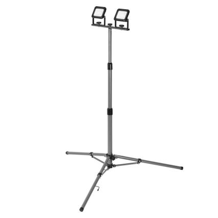 Ledvance - Вуличний світлодіодний прожектор з ручкою WORKLIGHT TRIPOD 2xLED/10W/230V 6500K IP65