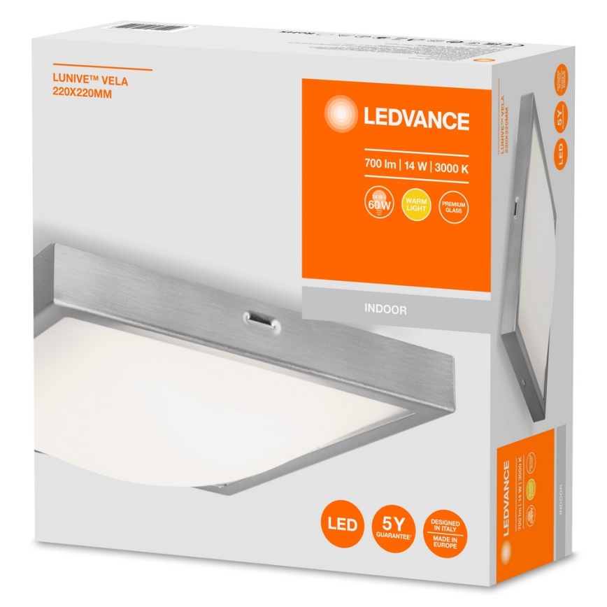Ledvance - Світлодіодний стельовий світильник LUNIVE LED/14W/230V