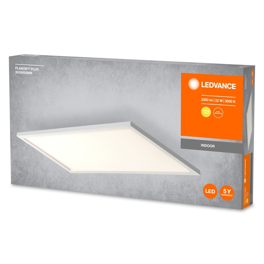 Ledvance - Світлодіодний стельовий світильник PLANON LED/22W/230W