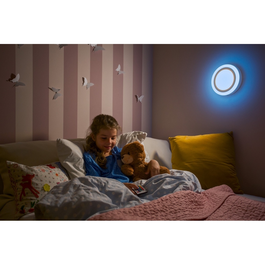 Ledvance - Світлодіодний стельовий світильник RGB з регулюванням яскравості LED/38W/230V + ПК