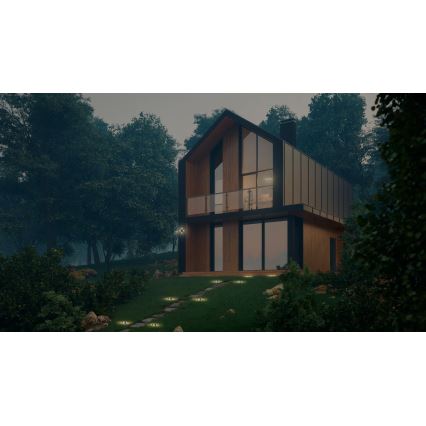 Ledvance - LED лампа з регулюванням яскравості на сонячній батареї ENDURA STYLE SOLAR LED/1,2W/3,7V IP65