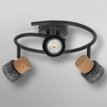 Ledvance - Світлодіодний точковий світильник DECOR CORK 3xGU10/3,4W/230V
