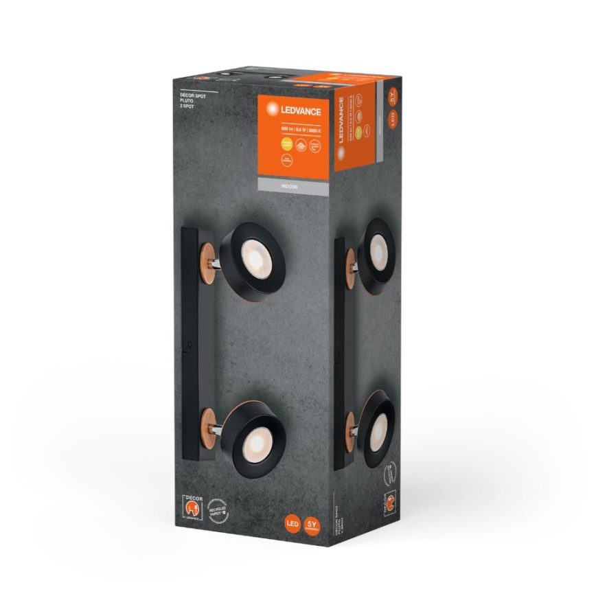 Ledvance - Світлодіодний точковий світильник DECOR PLUTO 2xLED/4,8W/230V
