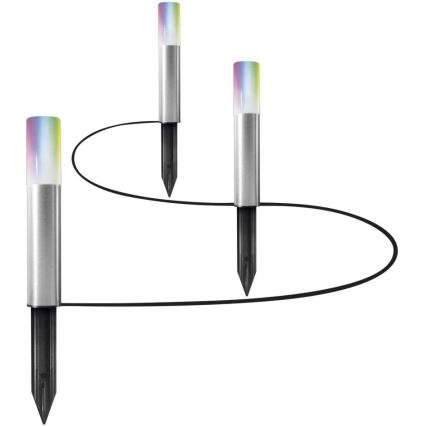 Ledvance - Удлинительный НАБОР 3x Светодиодная уличная RGBW-лампа SMART+ MINI 3xLED/1,9W/230V IP44 Wi-Fi