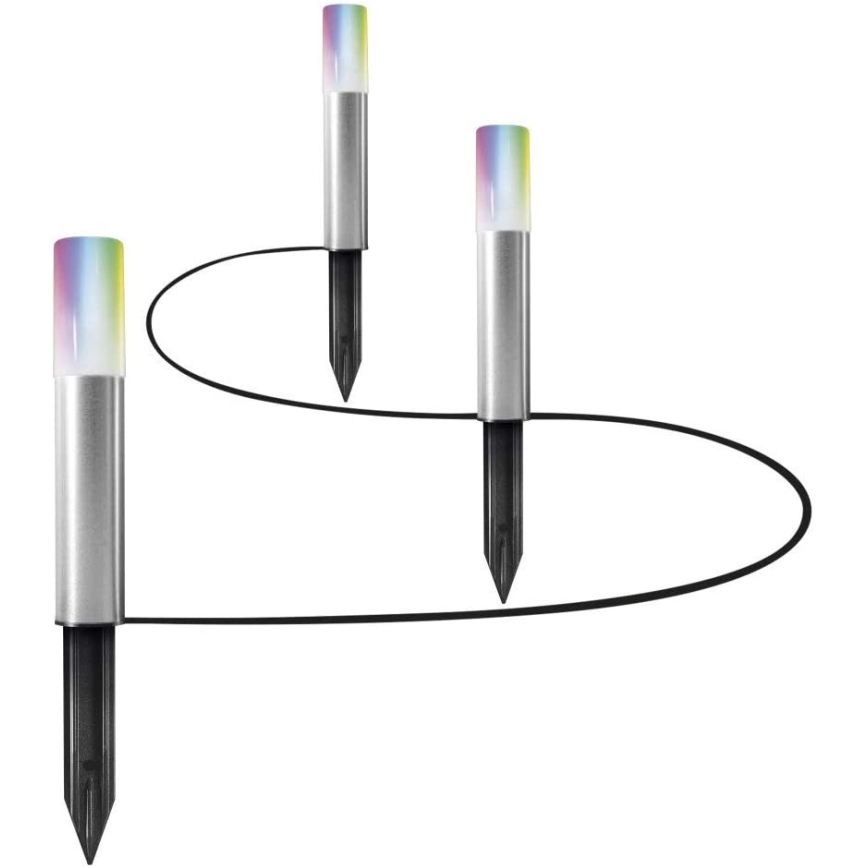Ledvance - Удлинительный НАБОР 3x Светодиодная уличная RGBW-лампа SMART+ MINI 3xLED/1,9W/230V IP44 Wi-Fi