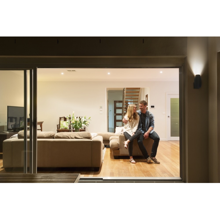 Ledvance - Уличный настенный светильник CANNON 1xGU10/35W/230V IP44